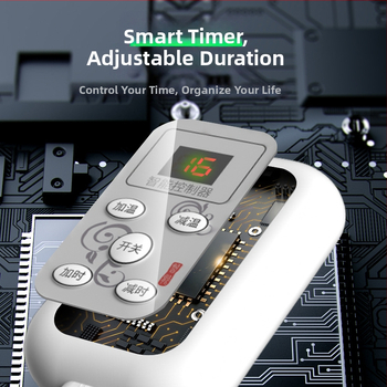 Lábmelegítő és lábfürdő termosztát – 12V, egyenes beépítés, elektromos takaró vezérlő, intelligens termosztát