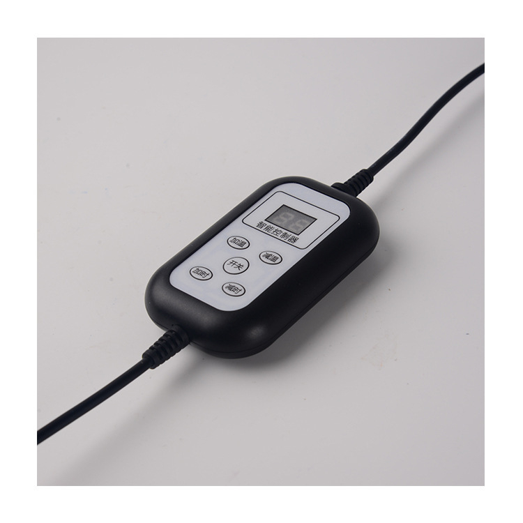 Lábmelegítő és lábfürdő termosztát – 12V, egyenes beépítés, elektromos takaró vezérlő, intelligens termosztát