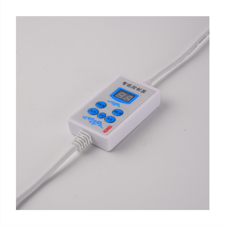 Lábmelegítő és lábfürdő termosztát – 12V, egyenes beépítés, elektromos takaró vezérlő, intelligens termosztát