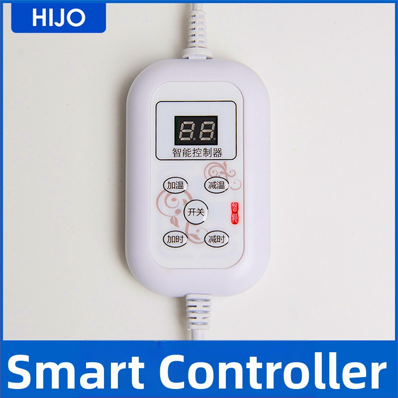 Lábmelegítő és lábfürdő termosztát – 12V, egyenes beépítés, elektromos takaró vezérlő, intelligens termosztát