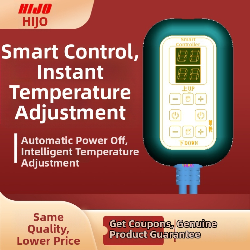 Lábmelegítő és lábfürdő termosztát – 12V, egyenes beépítés, elektromos takaró vezérlő, intelligens termosztát