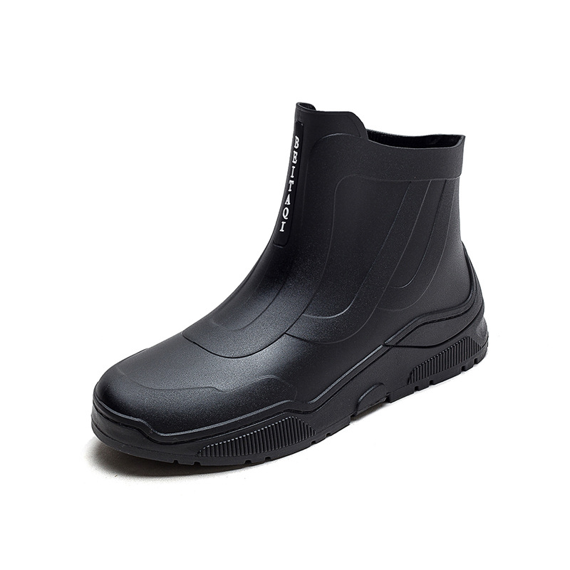 Ženske čizme za kišu srednje visine, PVC gornji dio, niski pet 1–3 cm, za četiri sezone, SGS kontrola kvalitete