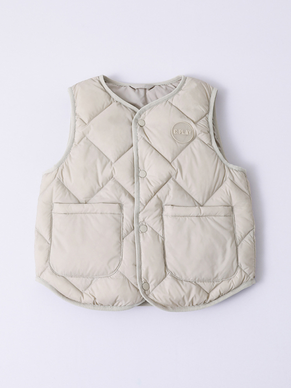 Παιδικό γιλέκο από πούπουλα, κορεατικού στυλ, με γέμισμα από λευκό πούπουλο πάπιας, καρτούν μοτίβο, για παιδιά 3–8 ετών