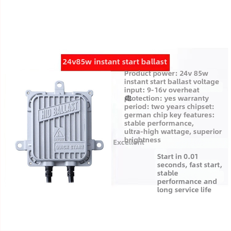 Automobilový balast Xenon K7 – HID, 55/65/75/85W, 12V, približne 3000 hodín životnosti