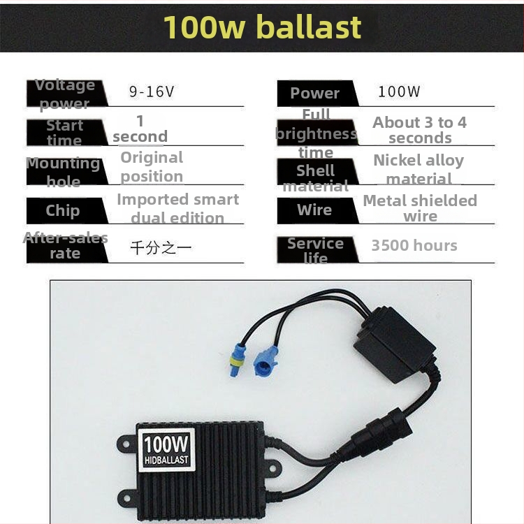 Automobilový balast Xenon K7 – HID, 55/65/75/85W, 12V, približne 3000 hodín životnosti