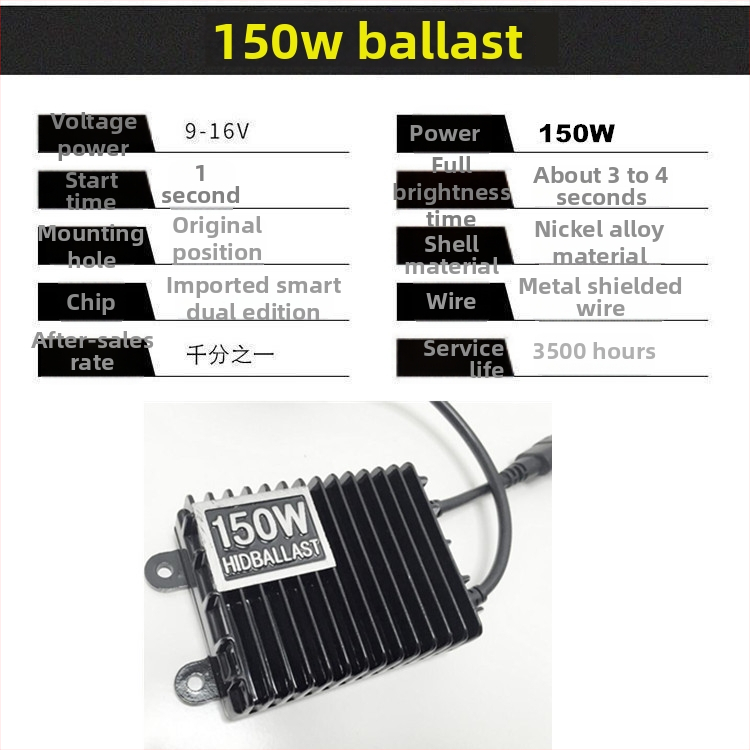 Automobilový balast Xenon K7 – HID, 55/65/75/85W, 12V, približne 3000 hodín životnosti