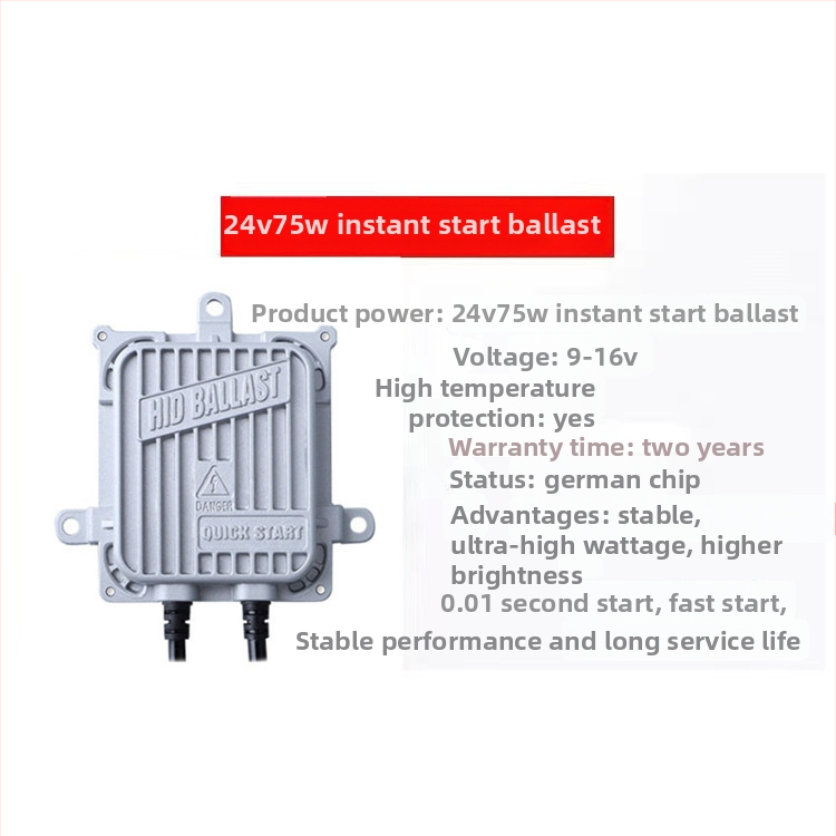 Automobilový balast Xenon K7 – HID, 55/65/75/85W, 12V, približne 3000 hodín životnosti