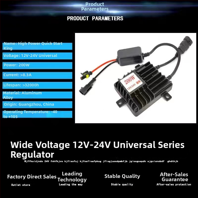 Automobilový balast Xenon K7 – HID, 55/65/75/85W, 12V, približne 3000 hodín životnosti