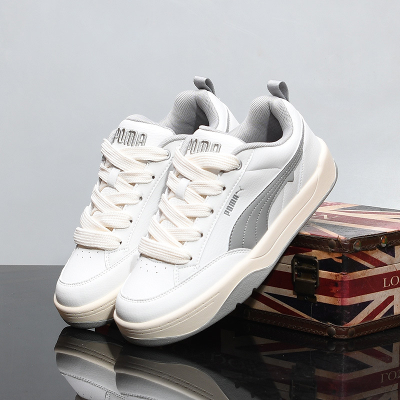 Αθλητικά παπούτσια - Unisex, στρογγυλή μύτη, επάνω μέρος από συνθετικό δέρμα, σόλα από καουτσούκ, κλείσιμο με κορδόνια