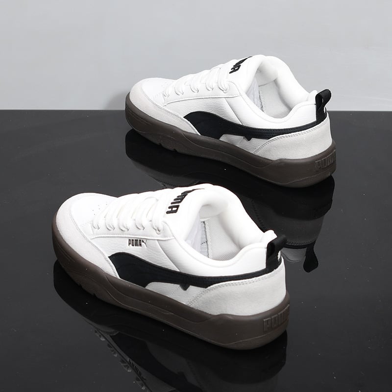 Αθλητικά παπούτσια - Unisex, στρογγυλή μύτη, επάνω μέρος από συνθετικό δέρμα, σόλα από καουτσούκ, κλείσιμο με κορδόνια