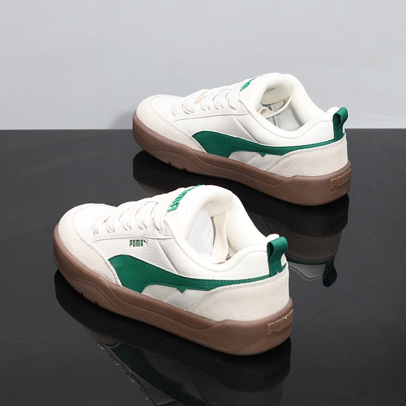 Αθλητικά παπούτσια - Unisex, στρογγυλή μύτη, επάνω μέρος από συνθετικό δέρμα, σόλα από καουτσούκ, κλείσιμο με κορδόνια