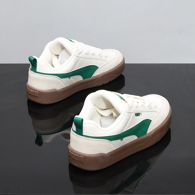 Αθλητικά παπούτσια - Unisex, στρογγυλή μύτη, επάνω μέρος από συνθετικό δέρμα, σόλα από καουτσούκ, κλείσιμο με κορδόνια