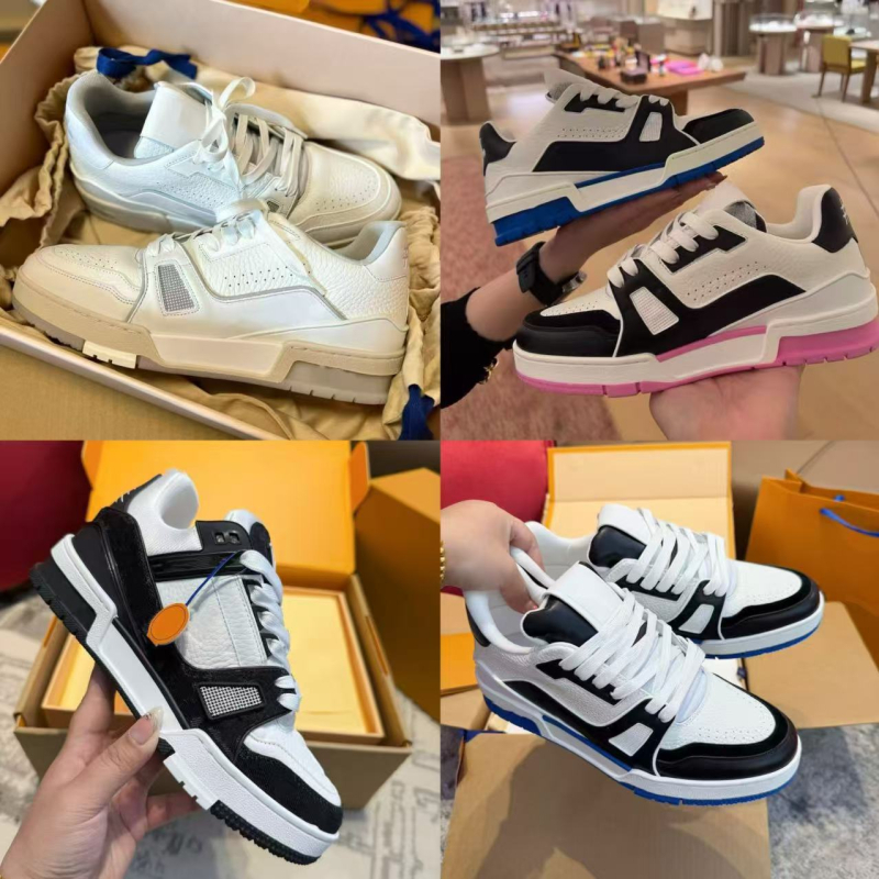 Αθλητικά παπούτσια από γνήσιο δέρμα, χαμηλό πάνω μέρος, με κορδόνια, καουτσούκ σόλα