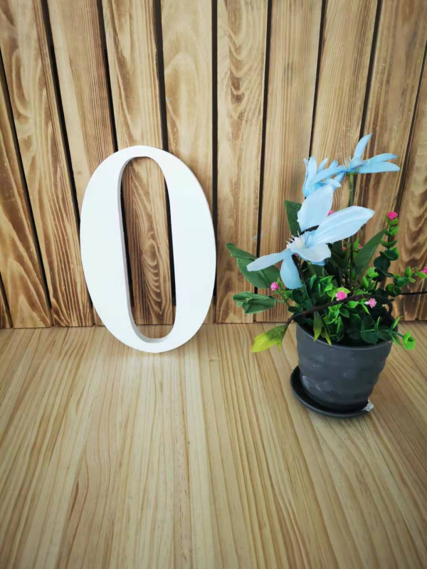 Xinyao Crafts Numere din lemn – lemn de pin, model Numbers, accesorii foto pentru decor acasă și decor de scenă