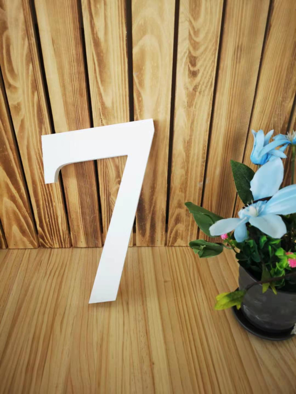 Xinyao Crafts Numere din lemn – lemn de pin, model Numbers, accesorii foto pentru decor acasă și decor de scenă