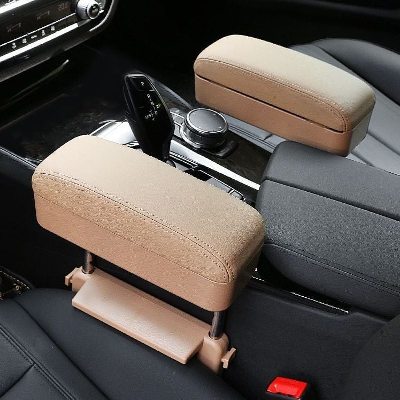 Cutie pentru cotiera auto – depozitare multifuncțională, înălțime reglabilă, potrivire universală