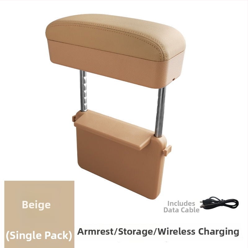 Cutie pentru cotiera auto – depozitare multifuncțională, înălțime reglabilă, potrivire universală