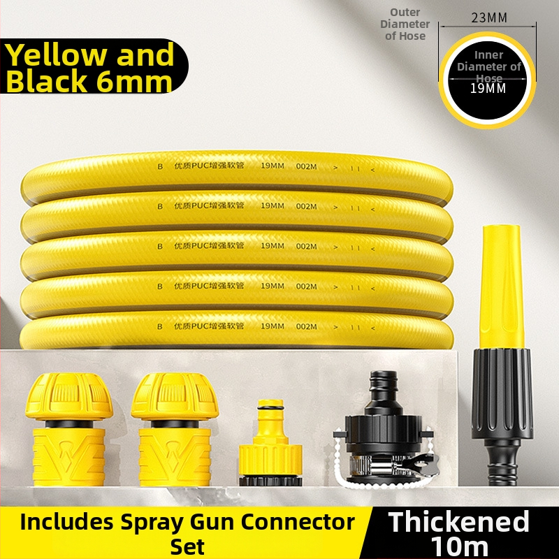 PU pružná vodovodná hadica (Model: 4-Point Pipe; Materiál: PU; Nominálny tlak: 1; Prevádzková teplota: 20; Značka: Airuidun)