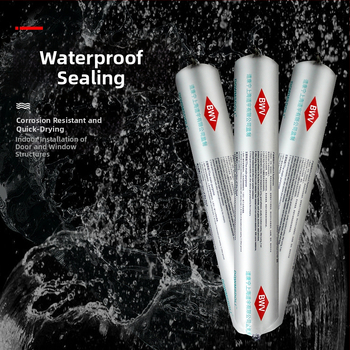 Nétralszilícium szerkezeti ragasztó időjárásálló ajtók és ablakokhoz, üveg tömítő, modell 995, osztott típus, padlólefolyó rendszer, CE és 3C tanúsítvánnyal