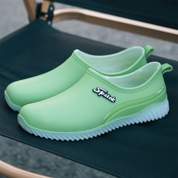 Ženske PVC kratke kišne čizme, protuklizna podloga, slip-on, za sve sezone