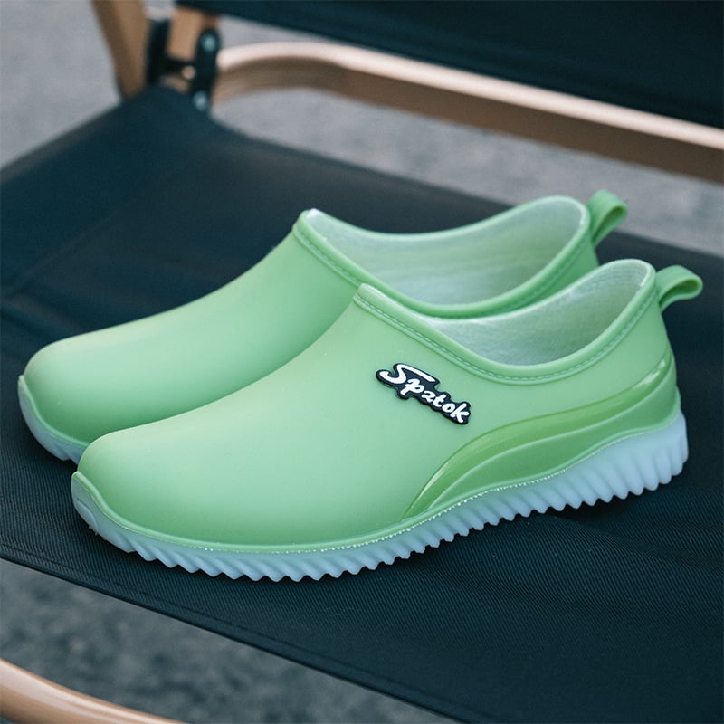 Ženske PVC kratke kišne čizme, protuklizna podloga, slip-on, za sve sezone