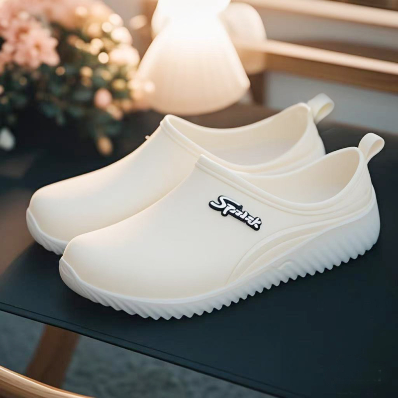Ženske PVC kratke kišne čizme, protuklizna podloga, slip-on, za sve sezone