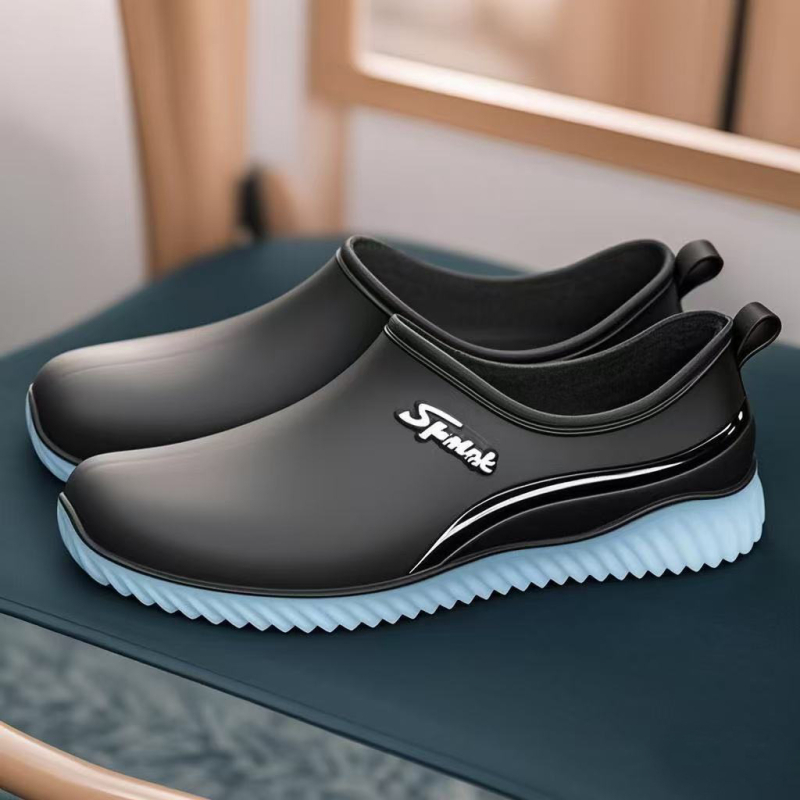Ženske PVC kratke kišne čizme, protuklizna podloga, slip-on, za sve sezone