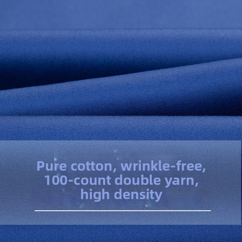 Pánska košeľa s dlhým rukávom z mercerizovanej bavlny, bez žehlenia, štvorcový golier, 100% bavlna