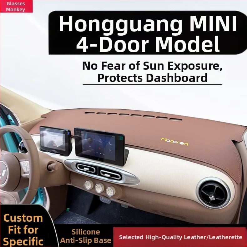 Μάτ Εσωτερικού ταμπλό για Wuling Mini 4-Πόρτες Προηγμένη Έκδοση — Συμβατό με 25 μοντέλα; Σχέδιο: Λογότυπο μάρκας; Εγκεκριμένη ιδιωτική μάρκα