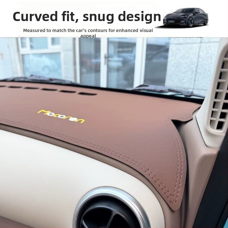 Vnútorný mat pre panel palubnej dosky Wuling Mini 4-dverová pokročilá verzia — Kompatibilné s 25 modelmi; Vzor: Logo značky; Autorizovaná súkromná značka