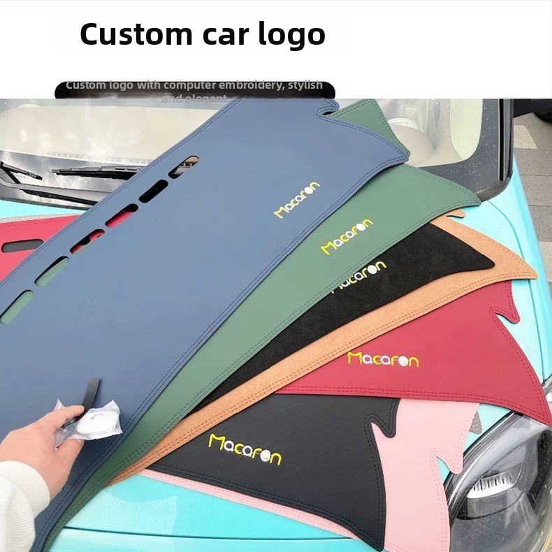 Vnútorný mat pre panel palubnej dosky Wuling Mini 4-dverová pokročilá verzia — Kompatibilné s 25 modelmi; Vzor: Logo značky; Autorizovaná súkromná značka