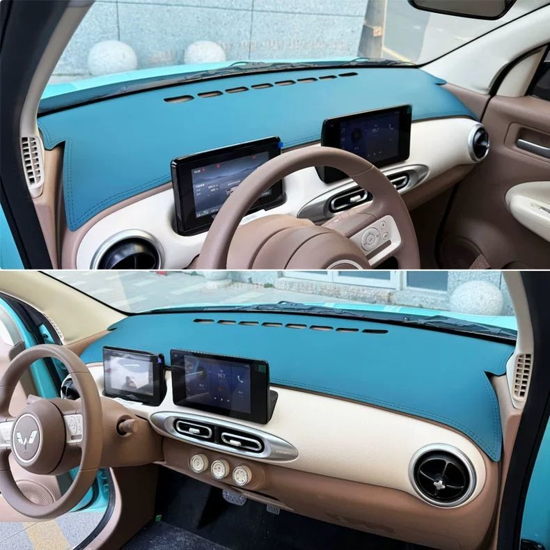 Μάτ Εσωτερικού ταμπλό για Wuling Mini 4-Πόρτες Προηγμένη Έκδοση — Συμβατό με 25 μοντέλα; Σχέδιο: Λογότυπο μάρκας; Εγκεκριμένη ιδιωτική μάρκα