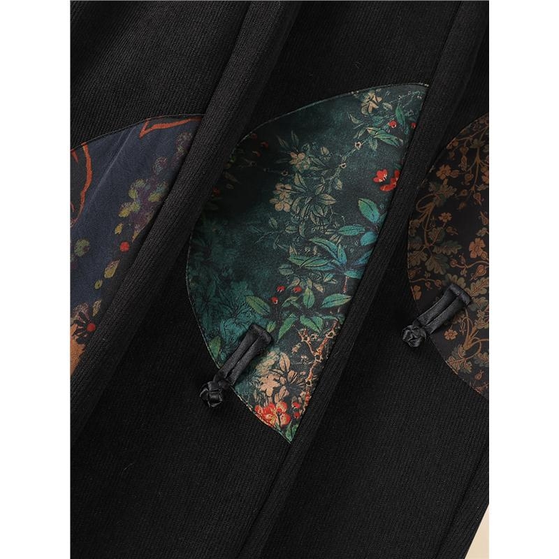 Téli poliészter fleece-béléssel ellátott nadrág, szoros szabás, hétköznapi stílus