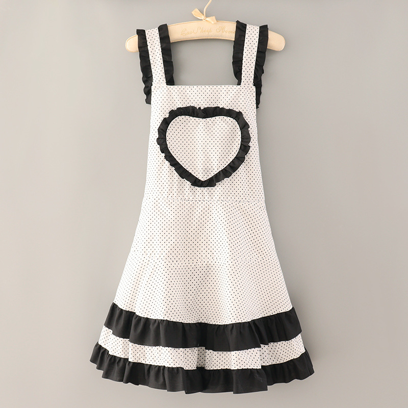 Kaihude Безръкавна престилка - водоустойчива, маслоустойчива, петноустойчива, корейски стил за кухнята