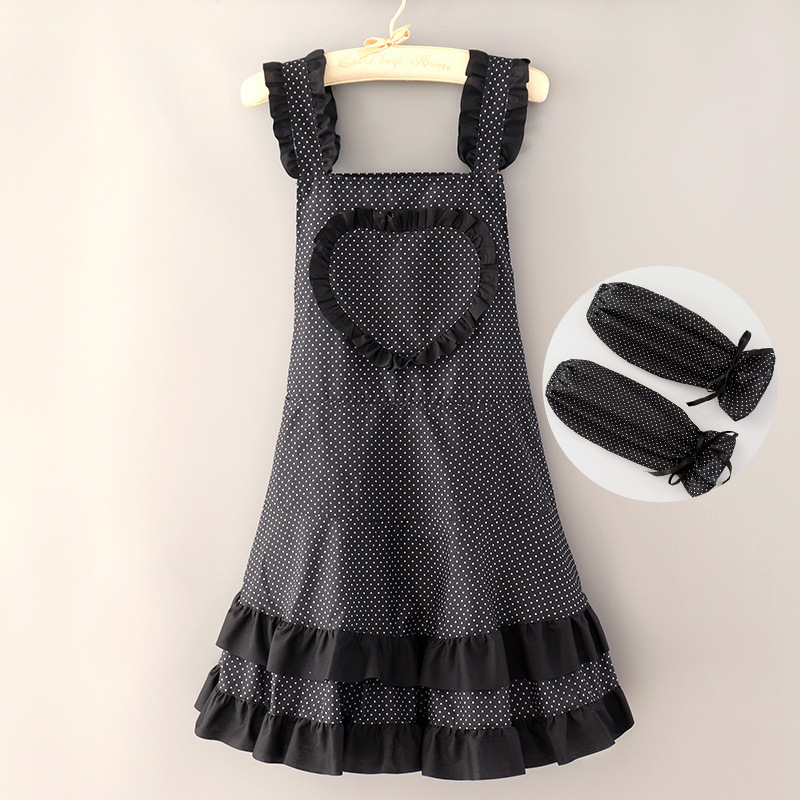 Kaihude Безръкавна престилка - водоустойчива, маслоустойчива, петноустойчива, корейски стил за кухнята