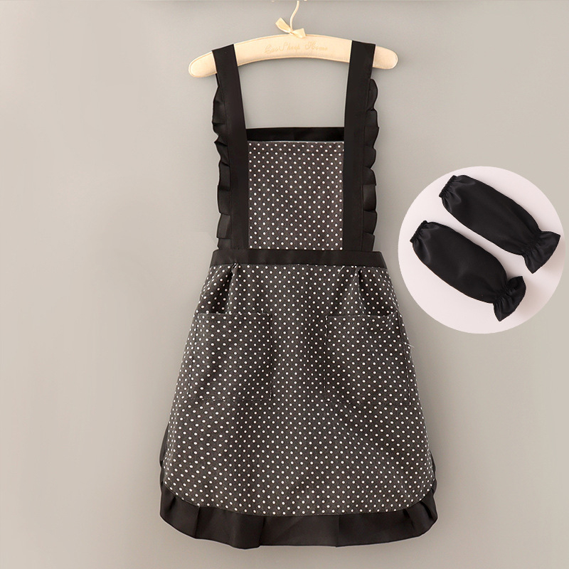 Kaihude Безръкавна престилка - водоустойчива, маслоустойчива, петноустойчива, корейски стил за кухнята