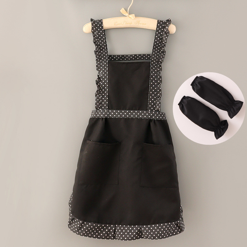 Kaihude Безръкавна престилка - водоустойчива, маслоустойчива, петноустойчива, корейски стил за кухнята