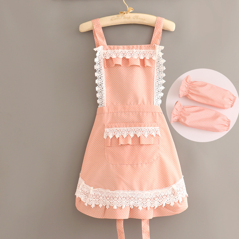 Kaihude Безръкавна престилка - водоустойчива, маслоустойчива, петноустойчива, корейски стил за кухнята