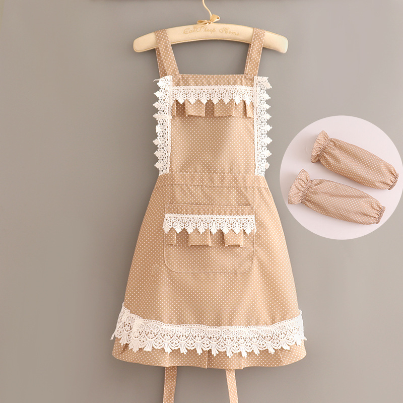 Kaihude Безръкавна престилка - водоустойчива, маслоустойчива, петноустойчива, корейски стил за кухнята