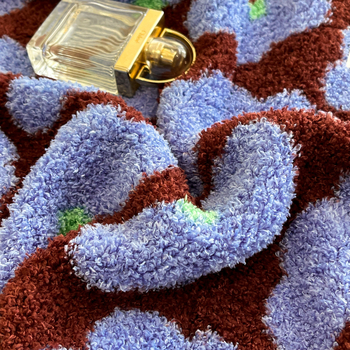 Pătură din poliester cu model geometric, stil Dopamine, 240 g, primăvară și toamnă