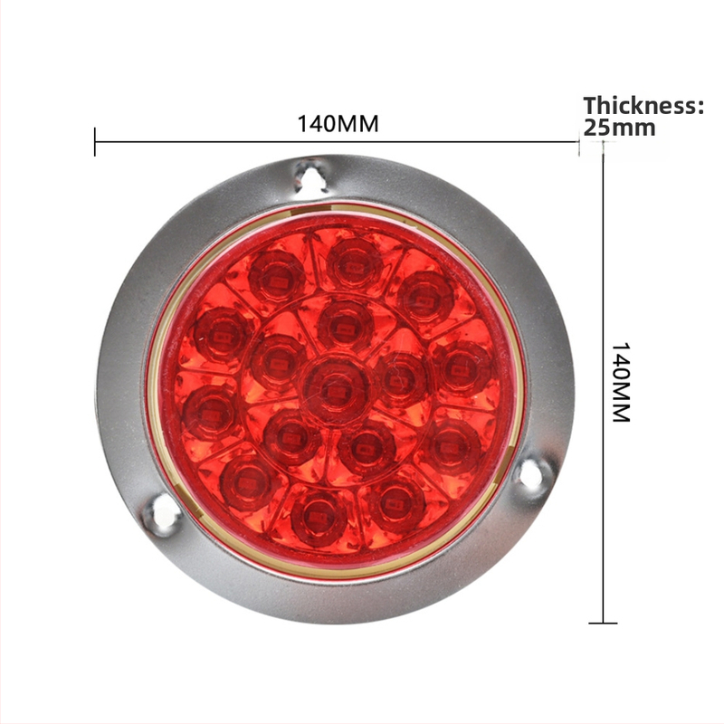 LED zadné svetlo pre nákladné auto, 12-24V, 10W, 1000 lm, Cimc single light
