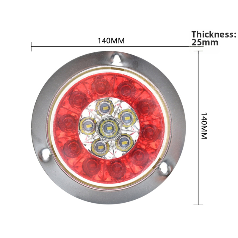 LED zadné svetlo pre nákladné auto, 12-24V, 10W, 1000 lm, Cimc single light