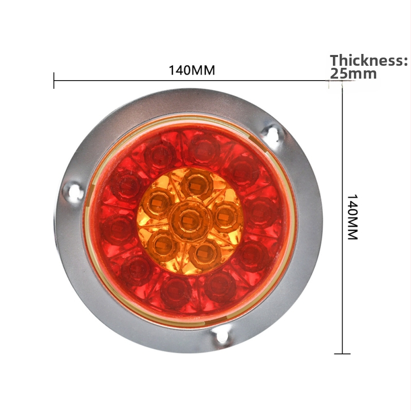 LED zadné svetlo pre nákladné auto, 12-24V, 10W, 1000 lm, Cimc single light