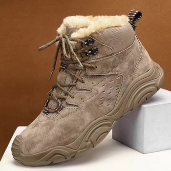 Martin bakancs télre - vízálló, felsőrész természetes bőr, gumitalp, hálós belső bélés, előre fűzőzárás