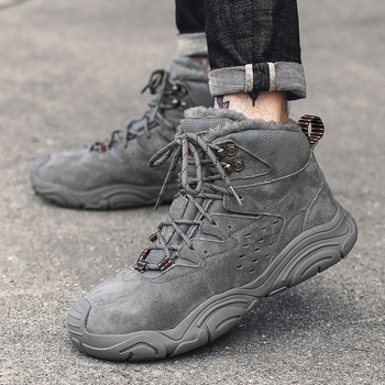 Martin bakancs télre - vízálló, felsőrész természetes bőr, gumitalp, hálós belső bélés, előre fűzőzárás