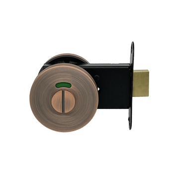 Încuietoare cu indicator din aliaj de zinc pentru ușa de separare a toaletei, model DQ805, panou de comutare