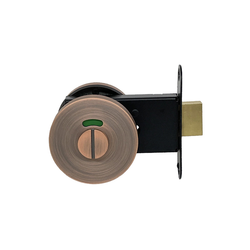 Încuietoare cu indicator din aliaj de zinc pentru ușa de separare a toaletei, model DQ805, panou de comutare