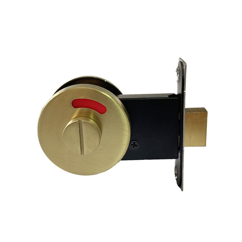 Încuietoare cu indicator din aliaj de zinc pentru ușa de separare a toaletei, model DQ805, panou de comutare