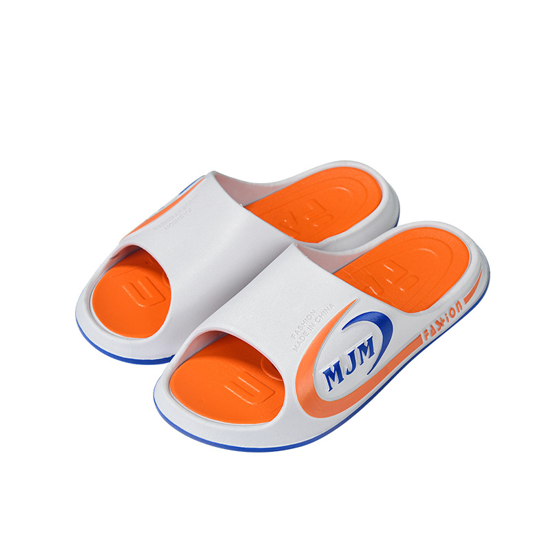 Ανδρικές παντόφλες flip-flop με παχύ επάνω μέρος από PVC και ενισχυμένη PVC σόλα, αντιολισθητικές, για εσωτερική και εξωτερική χρήση