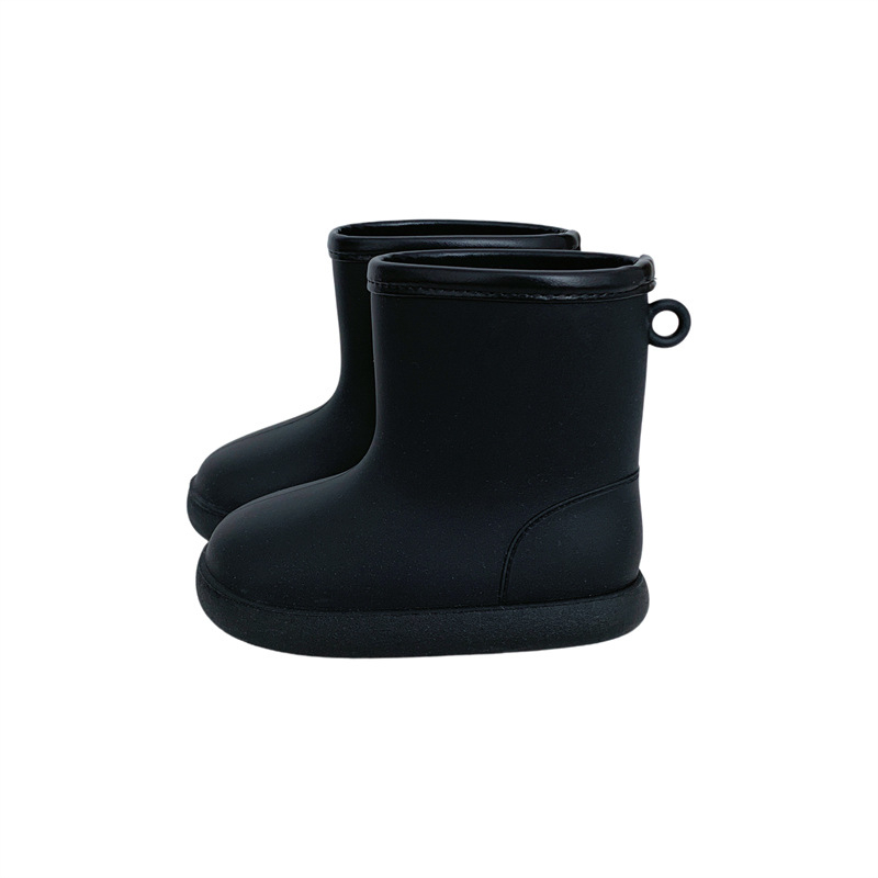 Dječje čizme za kišu, PVC gornji dio, karikatura uzorak, niski potpetica 1–3 cm, kratka visina čizma, za dob 4–12 godina